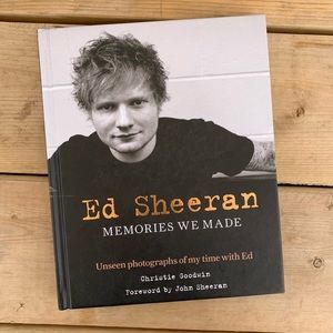 *3 for $20* “Ed Sheeran, Memories We Made” book